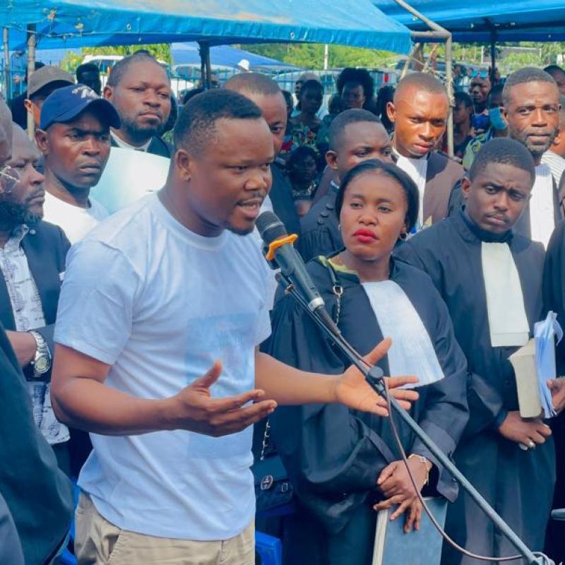 Le Dr David Balanganayi comparaissant devant le TGI de Kinkole pour agression contre sa patiente [photo d’illustration]