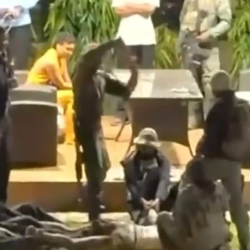 Un jeune homme pris à partir par les éléments FARDC dans une vidéo faisant le tour de la toile.