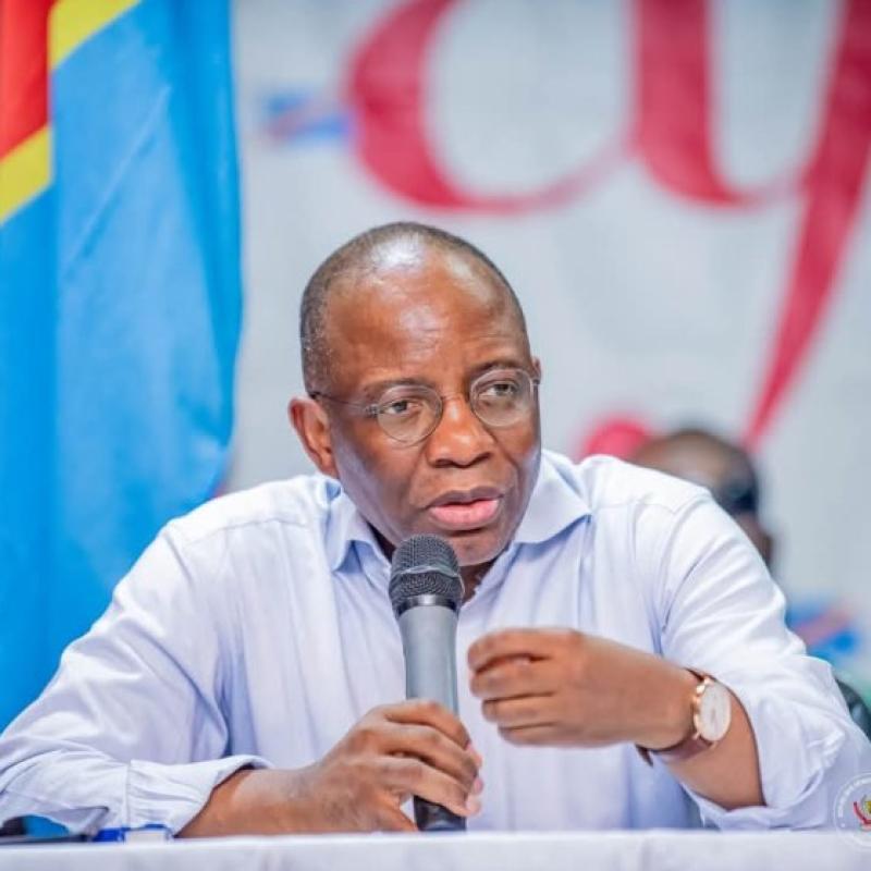 Le ministre de la Justice Guillaume Ngefa [photo d'illustration]