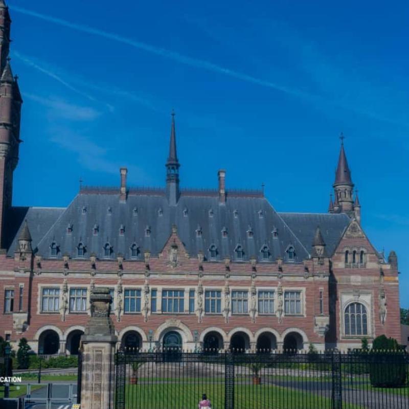 Le siège de la Cour internationale de Justice, à la Haye, aux Pays-Bas [photo d'illustration]