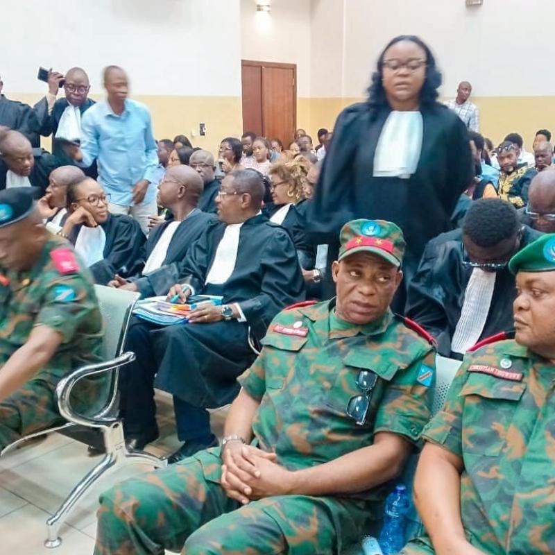 Audience à la Hauteur cour militaire [photo d'illustration]