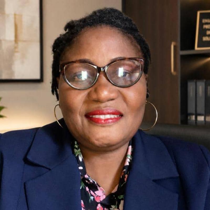 Clarisse Phola Tedika, secrétaire permanente provinciale du Corps des assistants sociaux (CASo)