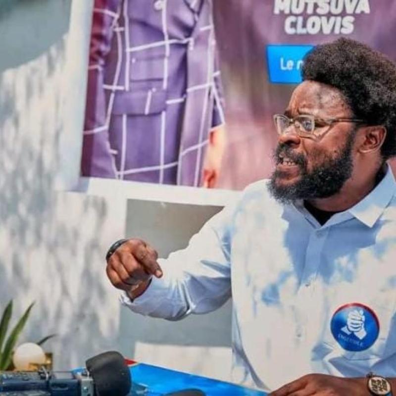 Clovis Mutsuva, opposant politique, actuellement détenu à Beni [photo d'illustration]