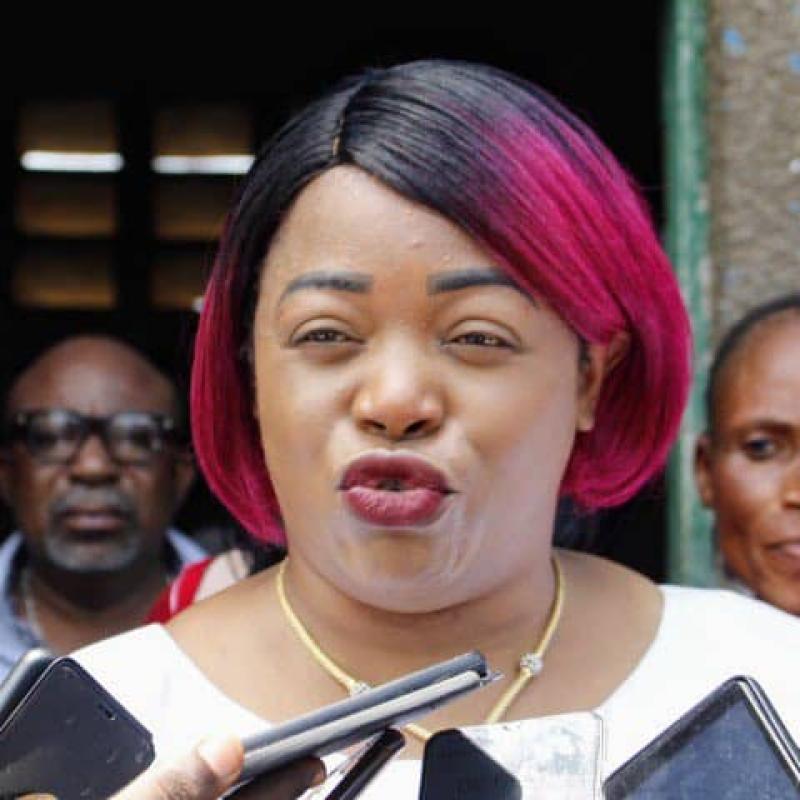 Denise Mukendi Dusauchoy, influenceuse congolaise, présentée comme proche de l'AFC-M23