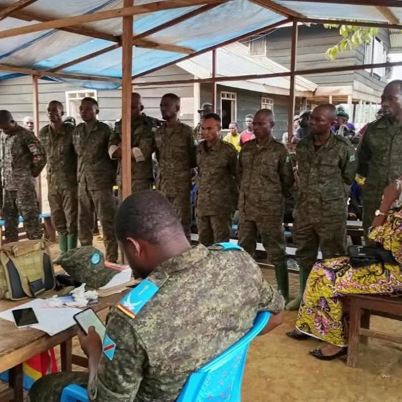 Les militaires des FARDC condamnés par le tribunal militaire de garnison de Goma [photo d'illustration]