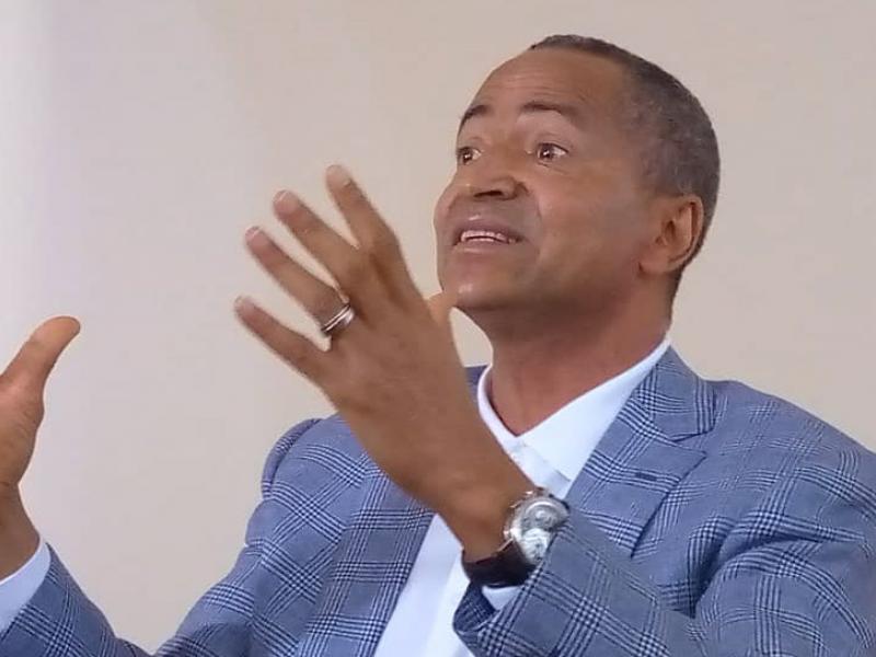 Katumbi devant la presse 2