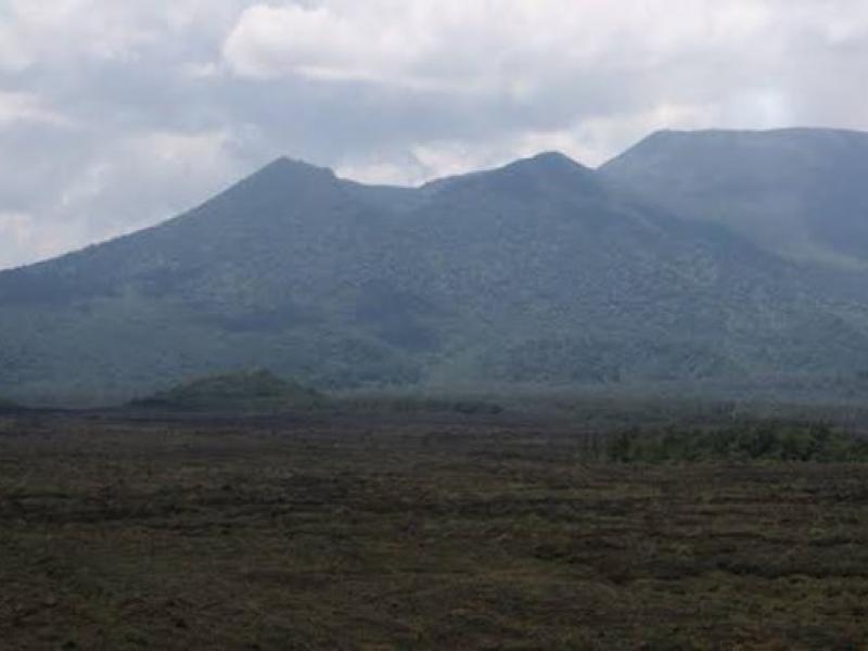 RDC: Une éruption volcanique de faible intensité signalée dans le flanc Nord du Nyamulagira