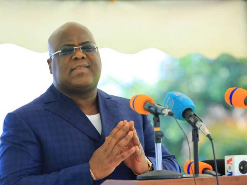 Le Chef de l'État Félix Tshisekedi à Goma
