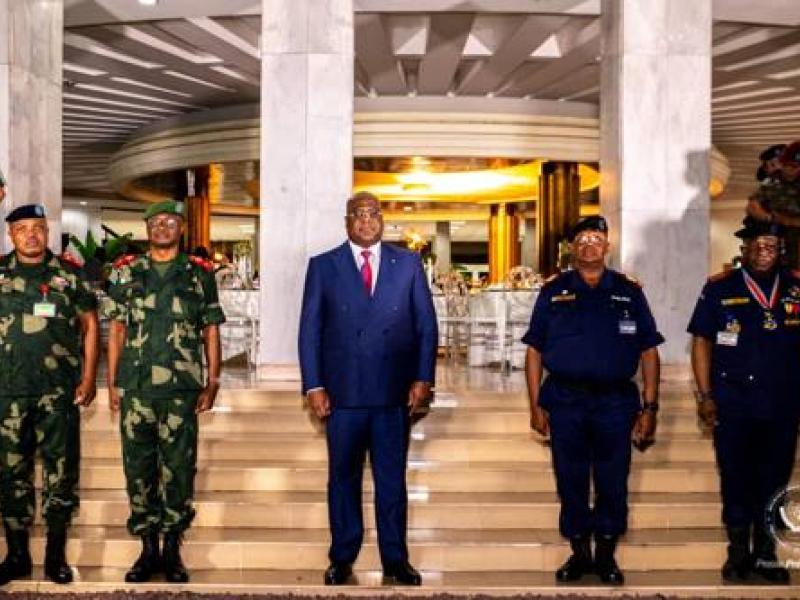 Félix Tshisekedi et les FARDC PNC