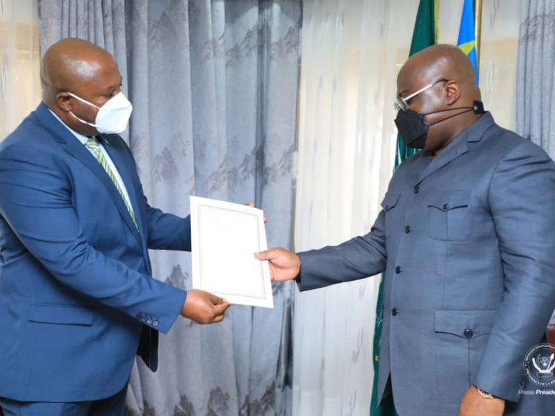 Le président Félix Tshisekedi reçoit l'émissaire du président Burundais à partir de Goma