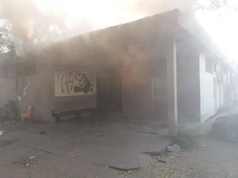 incendie studio RTNC
