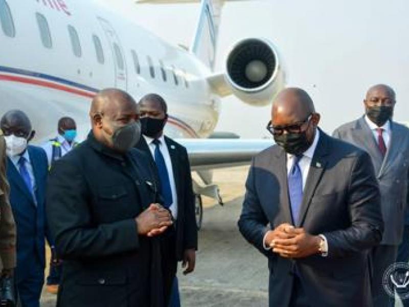 Evariste Ndayishimiye à Kinshasa