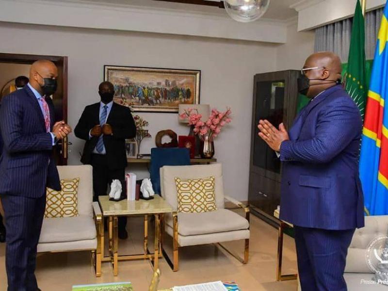 Félix Tshisekedi a conféré avec le Secrétaire Général Wemkele