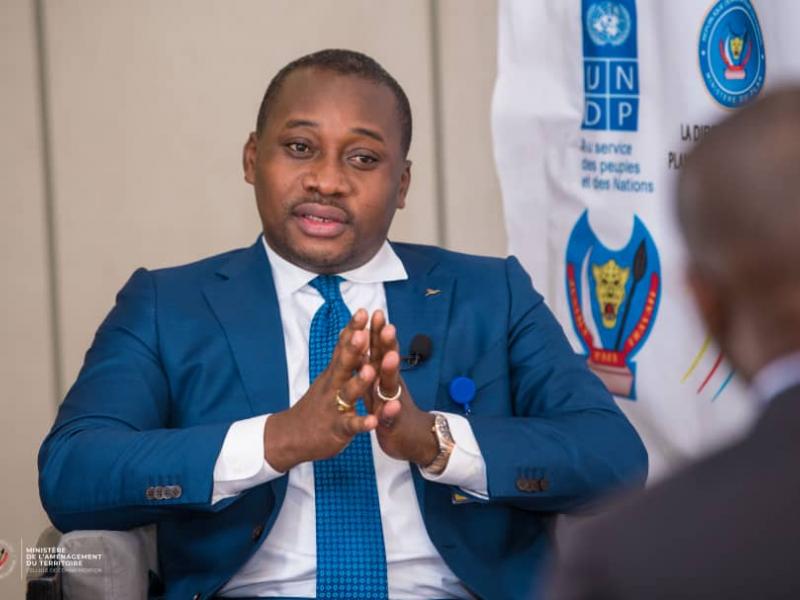 Guy Loando Mboyo, ministre d'État en charge d'aménagement du territoire