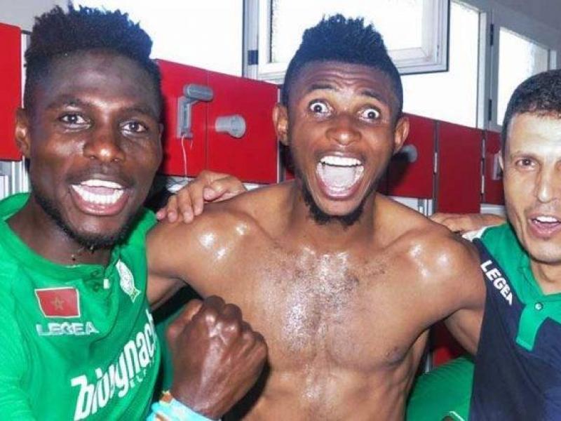 Malango et Ngoma sacrés champions avec le Raja Casablanca