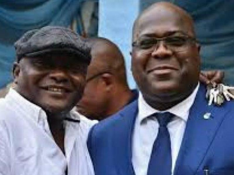 Paul Tshilumbu et Félix