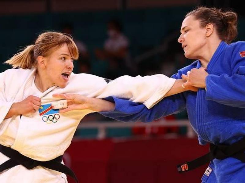 la judokate congolaise Marie Branser 