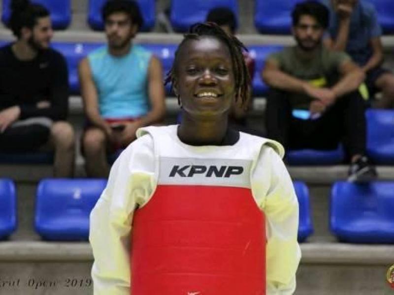 la taekwondoïste congolaise Naomie Katoka 
