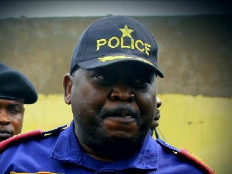 Le Commissaire Divisionnaire provincial ville de Kinshasa, le Général Sylvano Kasongo