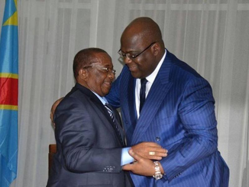 Félix Tshisekedi et Gabriel Kyungu