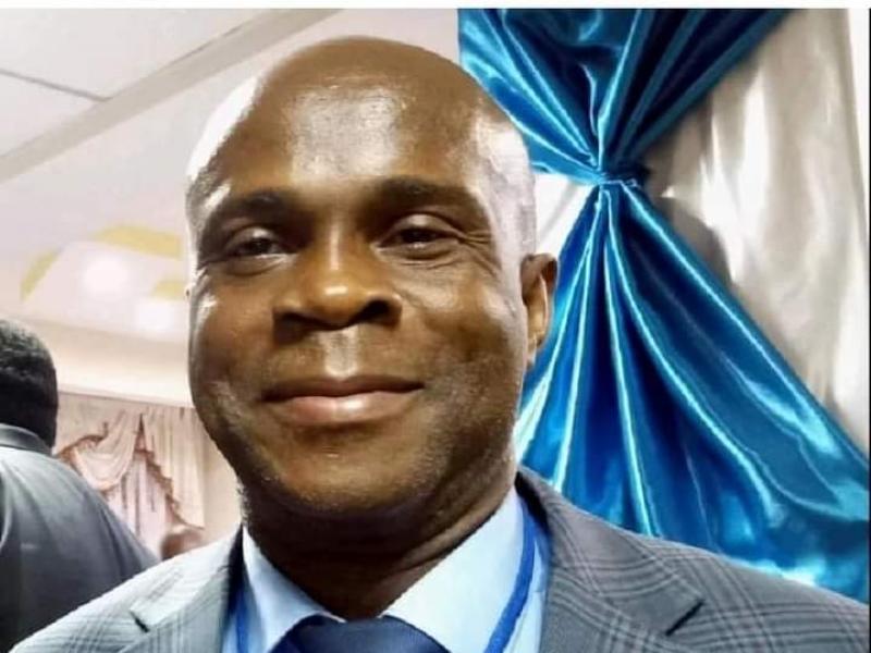 Cyrille Ebetoko, candidat des églises catholique et protestante