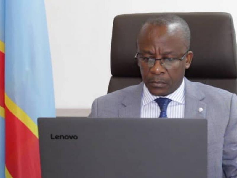 Le ministre congolais des PME, Eustache Muhanzi Mubembe