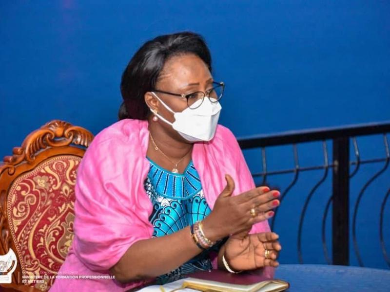 la ministre Antoinette Kipulu