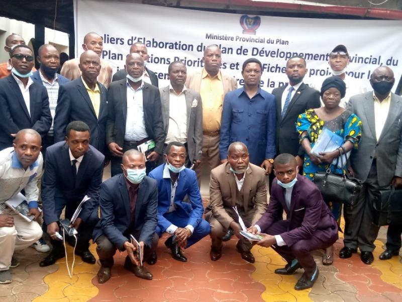 Au Kasaï, les participants de l'atelier d'élaboration du plan de développement provincial