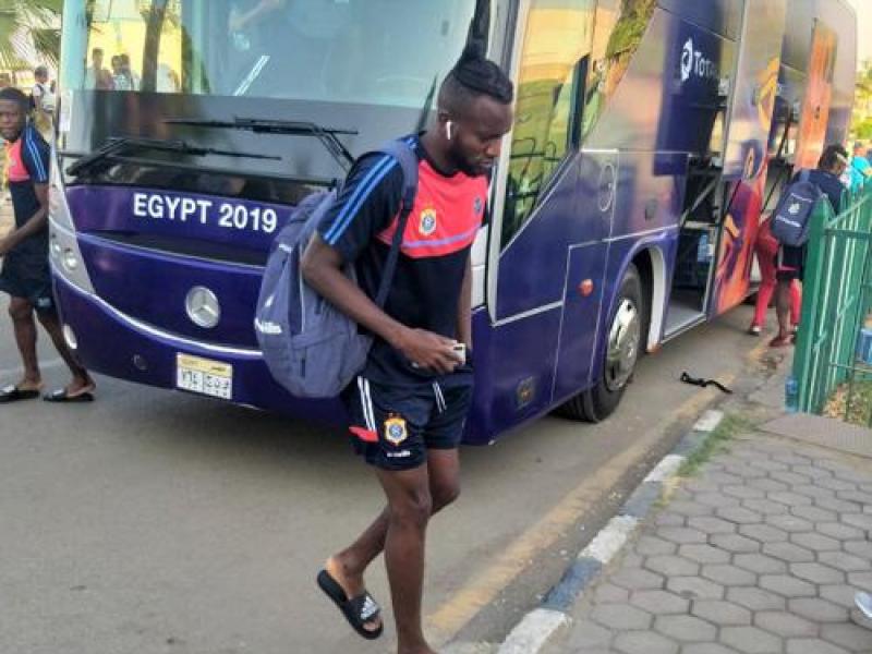 L'international congolais, Merveille Bope, lors de la CAN Egypte 2019.