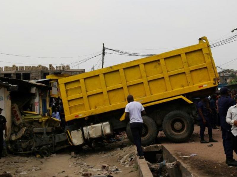 Un accident survenu le 06 septembre vers la route Triangle dans la commune de  Mont-Ngafula