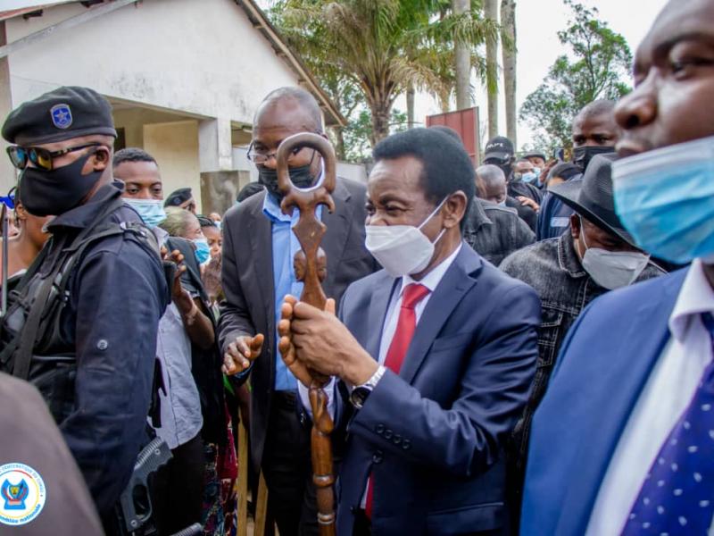 La descente de Mboso N'Kodia à l'hôpital général Saint Luc de Kisantu