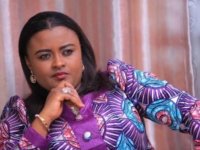 La sénatrice Francine Muyumba,  membre du FCC