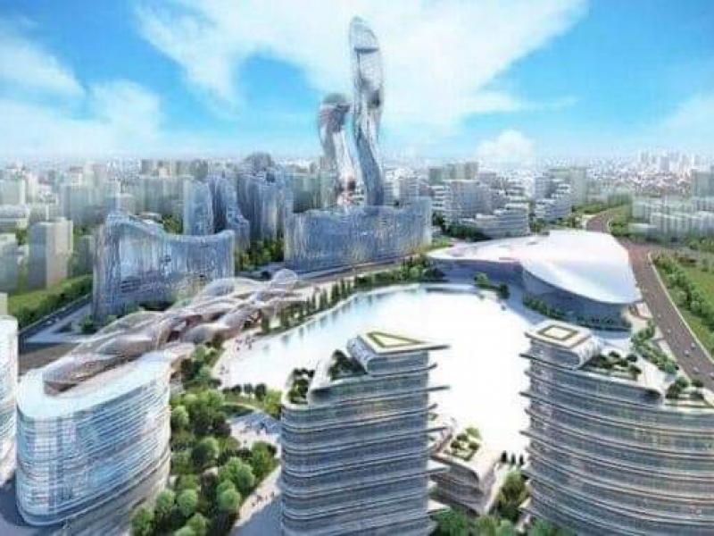 La maquette du projet d'extension de la nouvelle ville de Kinshasa