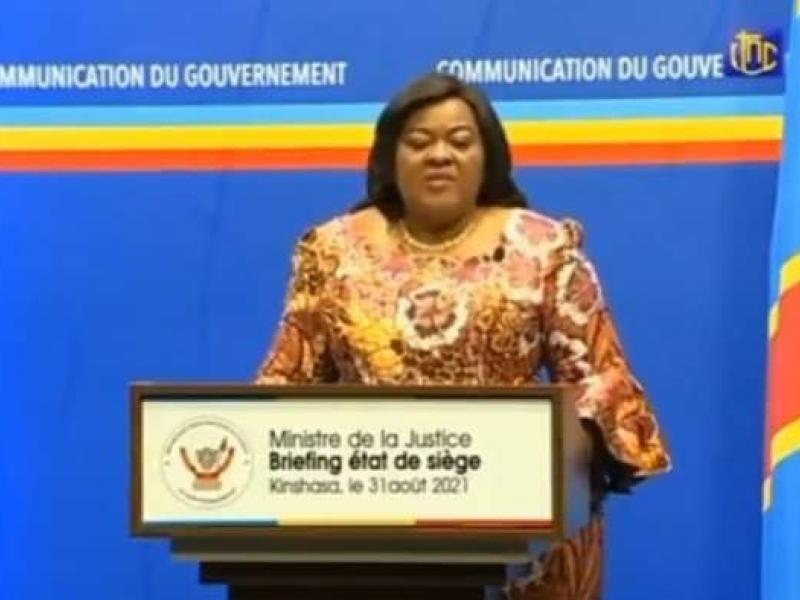 Rose Mutombo ministre de la justice 
