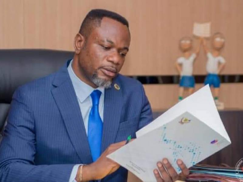 Le ministre de l'EPST, Tony Mwaba Kazadi