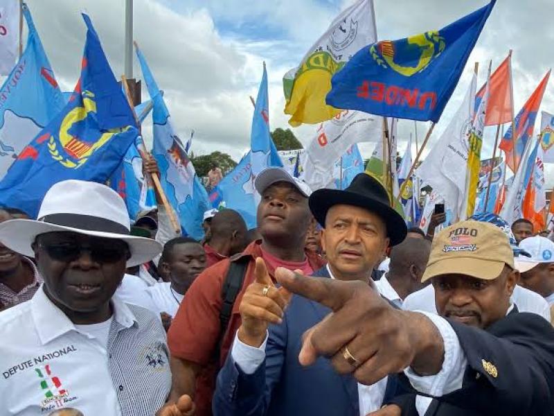 Moïse Katumbi et les cadres d' Ensemble pour la République