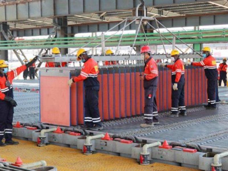 Les planches de cuivre produites par Sicomine