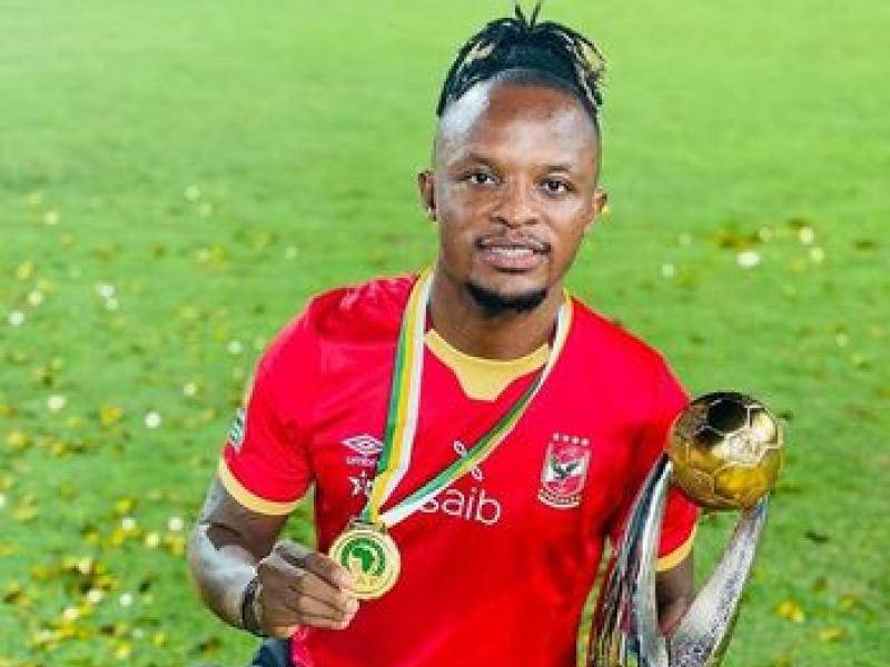 Walter Bwala vainqueur de la champions League 2021 avec le national Al alhy