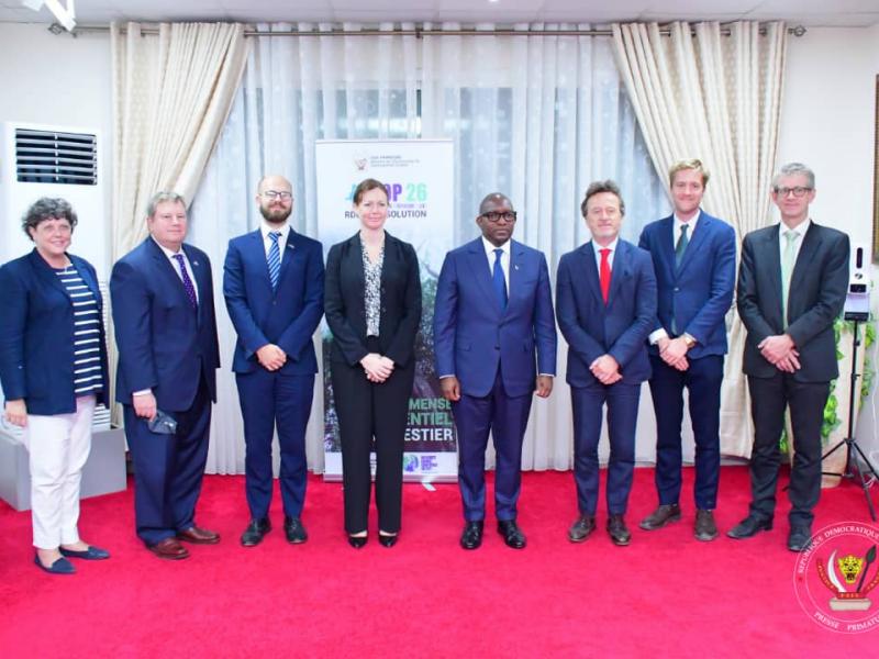 Le premier ministre, Sama Lukonde et les ambassadeurs accrédités en RDC