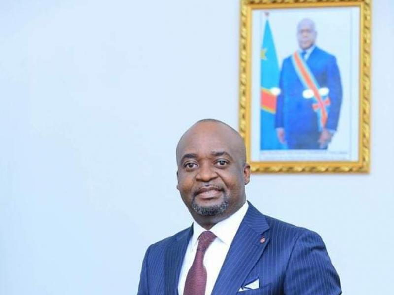 Michel Kanyimbu, sénateur au Haut-Katanga