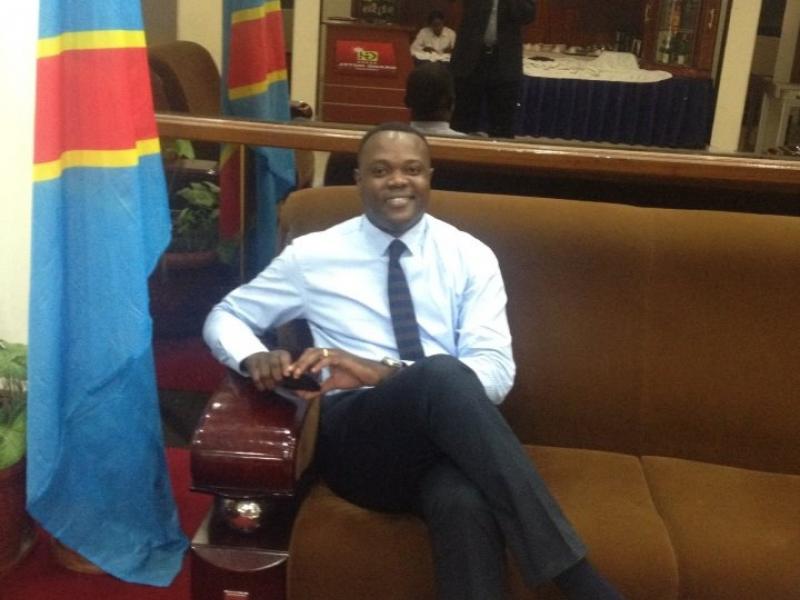 L'acteur politique, Ardent Kabambi Bukasa.