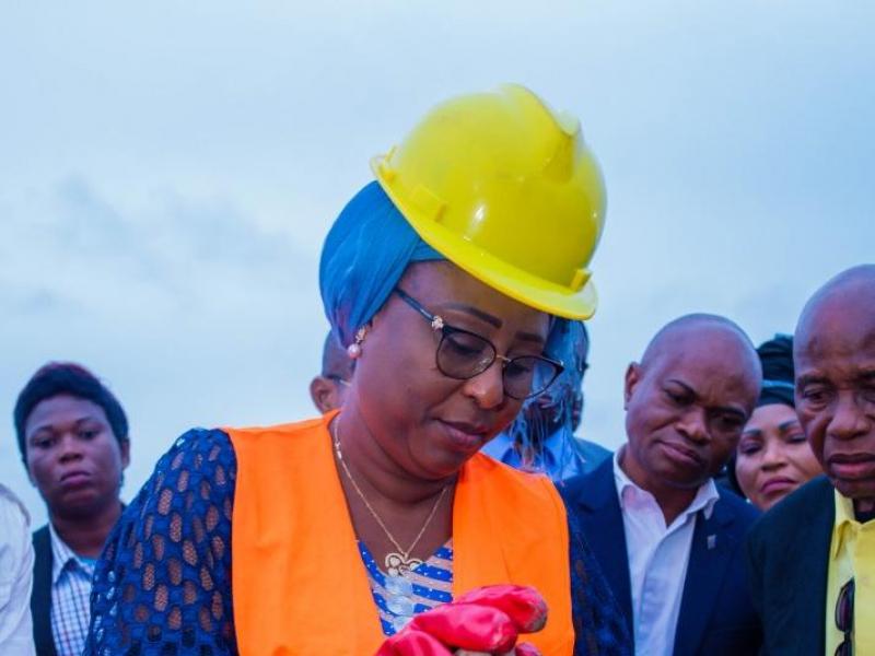 La ministre de la Formation Professionnelle et Métiers, Antoinette Kipulu Kabenga