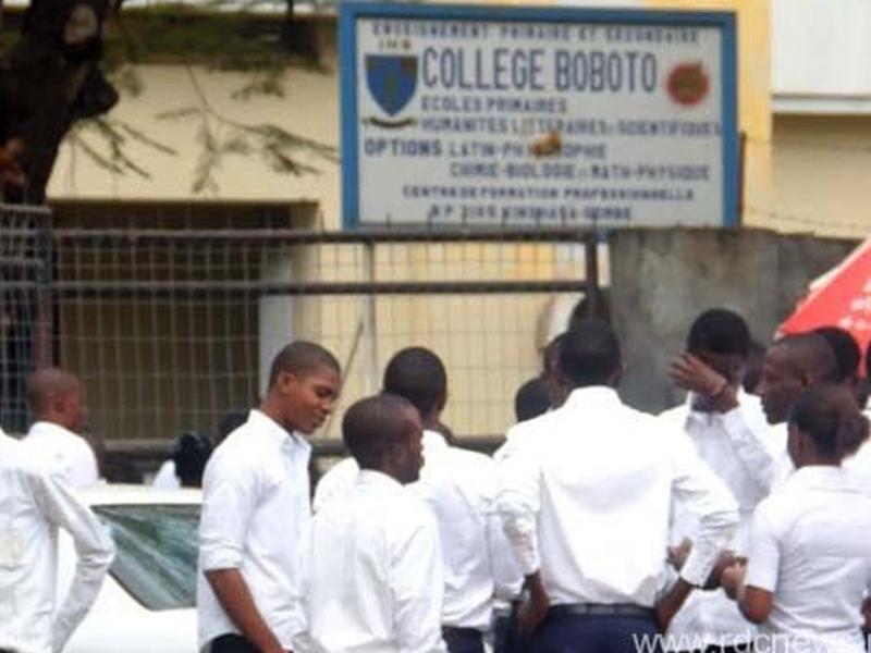 Les élèves du Grand Collège Boboto [Photo d'illustration]