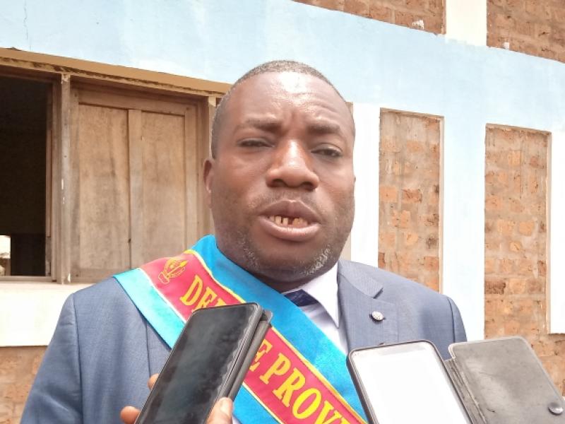 Jean Calvin Minga, député élu de la province du Kasaï