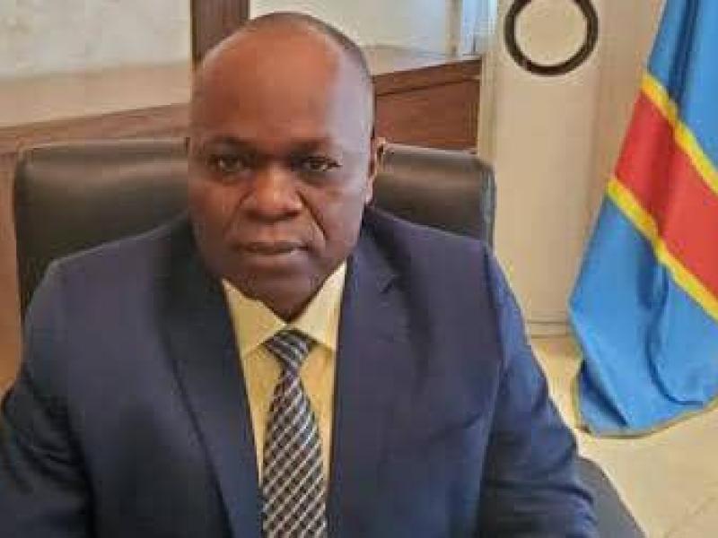 Le Directeur Général de la Caisse Nationale de la Sécurité Sociale, Simon Mfuti Kiaku