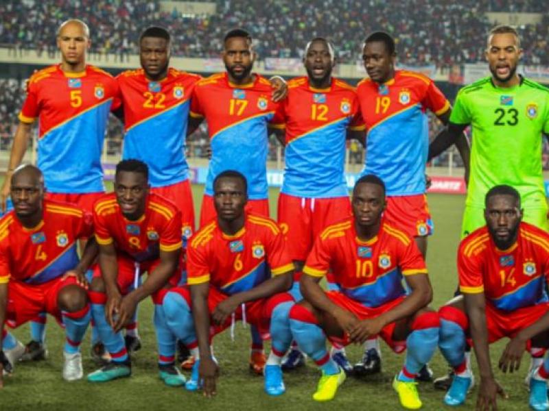 Les léopards de la RDC au stade des martyrs, lors des éliminatoires de la CAN 2021.