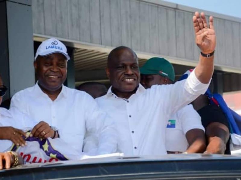 Martin Fayulu (à droite) et Adolphe Muzito (à Gauche). [Photo d'illustration]