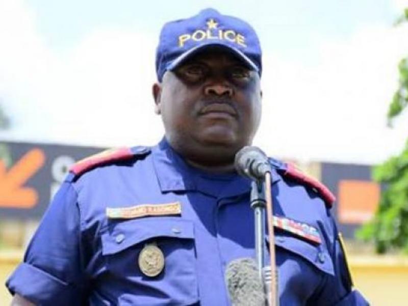 Le Commissaire divisionnaire adjoint et Commandant ville-Kinshasa, le Général Sylvano Kasongo