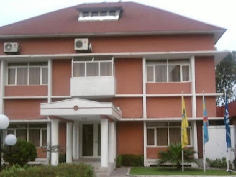 Siège de la FECOFA, sis dans la commune de la Gombe, à Kinshasa.