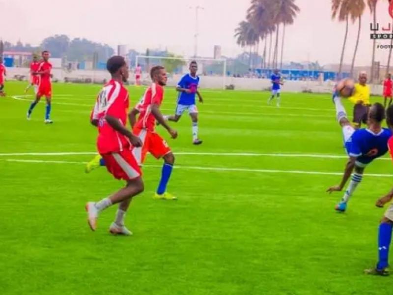 Un tournoi des jeunes footballeurs déroulé, au terrain Ujana de Kinshasa. [Photo d'illustration]